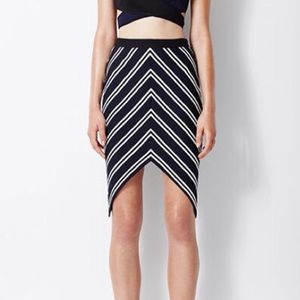 Bed & Bridge striped skirt